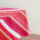 Search for candy stripes tablecloths Red and white