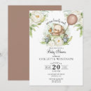 Search for green teddy bear invitations Gender neutral