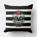 Search for black and white skull blankets Stripes