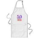 Search for 50 and fabulous aprons 50th