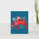 Search for red cardinals cards Bird