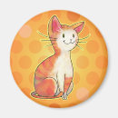 Search for orange dot magnets Illustration