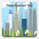 Search for tall building stickers Skyscraper