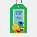 Search for sesame street gift tags Party