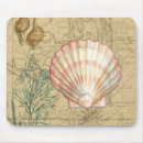 Search for sea map mousepads Seashell
