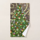 Search for red and gold christmas bath towels Elegant