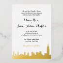 Search for nyc skyline wedding invitations New york city