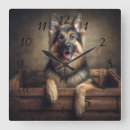 Search for dog breed clocks Cute