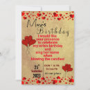 Search for wife birthday invitations Mum