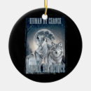 Search for wolves christmas tree decorations Moon