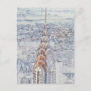 Search for chrysler building postcards New york
