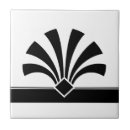 Search for black and white flower tiles Modern