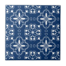 Search for navy and white pattern tiles Geometric