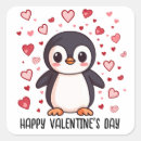 Search for penguin valentine stickers Pink