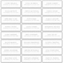 Search for clear wedding stickers Elegant