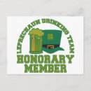 Search for irish drinking team postcards Shamrock