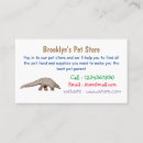 Search for mammals business cards Animal