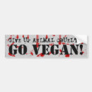Search for animal cruelty bumper stickers Farm