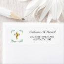 Search for religious return address labels Baby boy