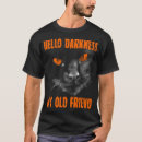Search for hello darkness my old friend tshirts Music