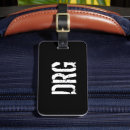 Search for funky luggage tags Black