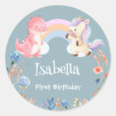 Search for happy birthday unicorn stickers Rainbow