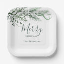 Search for elegant christmas plates Botanical