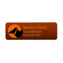 Search for horror return address labels Halloween