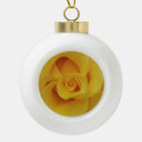 Search for yellow rose christmas tree decorations Floral