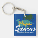 Search for dinosaurs square key rings Dad