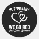 Search for red awareness stickers Breast cancer