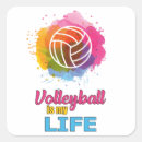 Search for beach volleyball stickers Funny