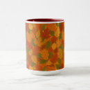 Search for autumn leaves pattern mugs Cute