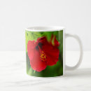 Search for red hibiscus flower mugs Hawaii