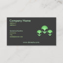Search for extra business cards Alien