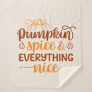 Search for pumpkin spice blankets Autumn