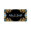 Search for art deco damask return address labels Floral