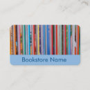 Search for bookstore business cards Library