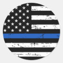 Search for thin blue line american flag stickers Cop