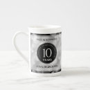 Search for 10th wedding anniversary mugs Elegant