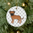 Search for bullmastiff christmas tree decorations Cute