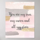 Search for sun moon stars posters Gold