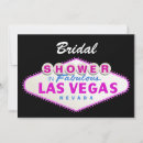 Search for las vegas bridal shower invitations Black
