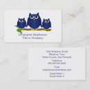 Search for owl business cards Wildlife
