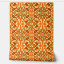 Search for orange damask art Bohemian