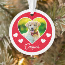 Search for cute animals christmas tree decorations Heart