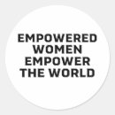 Search for empowered stickers Woman power