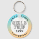 Search for tropical wedding key rings Bachelorette party