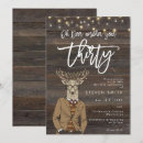 Search for male 30th birthday invitations Typography