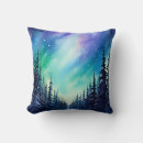 Search for northern lights cushions Watercolor